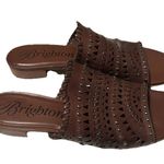 Brighton  Women's US 10N Neo Mule Sandals Carmel Leather Photo 1
