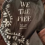 Free People Risk Taker High Rise Straight Leg Corduroy Pants Chocolate Size 31 Photo 5