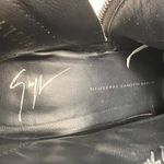 Giuseppe Zanotti  Metallic Leather/Suede Ankle Boots Photo 7