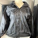 Port west unisex rain jacket size 3X Black Photo 7
