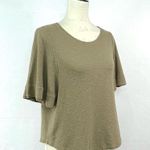 Madewell Texture & Thread Flutter-Sleeve Top Size M Photo 4