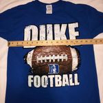 Gildan Blue  Duke Football T-Shirt SZ S Unisex Photo 5