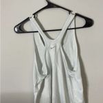 Nike  Dri Fit Pale Blue Ribbed Relaxed Fit Tank Top Women’s Small Excellent Cond Photo 3