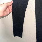 Nike Black Contrast Sheer Back Long Sleeve Athletic Tee Photo 3