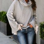 VICI Cowl Neck pullover Sweatshirt Photo 0