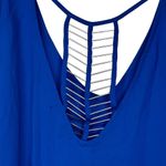 XOXO ‎ Blue Cold Shoulder Top Photo 3