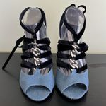 Cape Robbin  ALZA-83 DENIM HIGH HEEL Photo 4