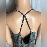 AQUA  Women’s Dress Size M Polka Dots Black and White Mini Ruffle Asymmetrical Photo 4