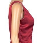 After Six red Taffeta A-line semi-formal or bridesmaid dress. Size 12. EUC Photo 4