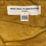 Urban Outfitters  Suede Mustard Cropped Tube Top Photo 5