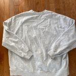 Garage light heathered gray Venice Italy embroidered crewneck Photo 4