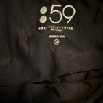 Splits59  Tank Top Mesh Bust Spaghetti Criss Cross Back Straps Black M Photo 2