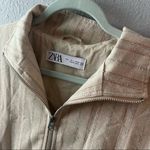 ZARA Tweed Bomber Jacket Photo 1