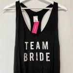 Xhilaration Women’s Team Bride Ruched Swim Cover Up Racerback Tank Black NWT Photo 1