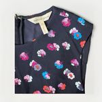 Rebecca Taylor  Women Size‎ 0 Sakura Floral Blue Top Silk Blend Photo 8