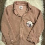 VICI NWT Pink Petals Los Angeles light Pink sherpa coat jacket Photo 2