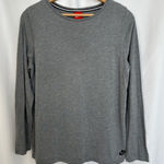 Nike Vintage  Womens XL Red Tag Long‎ Sleeve T-shirt Crewneck Gray Activewear Photo 0