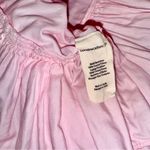 Love Shack Fancy  Pink Ruffle Mini Dress Photo 7