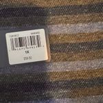 Lucky Brand Lucky‎ Brand One Shoulder Top Striped Tie Neck Casual Blouse 1X Photo 1