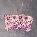 Free People  floral bandeau bra top size XS Photo 2