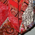 Lovestitch  size small Janis button up blouse bohemian patchwork floral print Photo 6