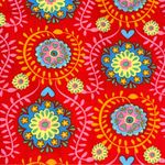 Hanna Andersson Women’s Red Floral Print Pencil Skirt size 8 Photo 2