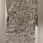 Alfani  Open-Front Cardigan Long Plus Size ‎ Knitted Brown White 3/4 Sleeves 2X Photo 9