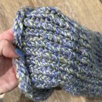 Handmade crocheted women’s winter beanie. Green Photo 1