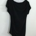 Cute & Comfy Tunic top with angled bottom! Black Photo 0