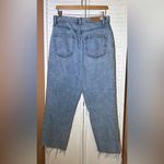 PacSun  Waist size 29 High Rise Straight Raw Hem 100% cotton blue jeans Photo 1
