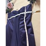 David's Bridal David’s Bridal Strapless Gown Sz 14 Ruched Bodice Formal Bridesmaid Eveningwear Photo 7