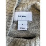 Old Navy Sweater Women Size Small Gray Mock Neck Career Business Casual Preppy Photo 2