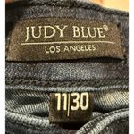Judy Blue  Jeans Womens 11/30 Blue Slim Boot Cut Distressed Raw Hem Denim Photo 2