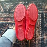Tory Burch  red suede ballet round toe flats shoes minnie Photo 7
