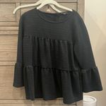 J.Crew  size M tiered long sleeve blouse Photo 0