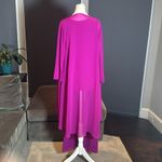 Women’s Chiffon 3 Piece Party Formal Mother of the Bride Pants Suit Size 14 Pink Photo 3