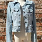 Vintage (Y2K) DMBM long sleeved light wash denim jacket / S / Excellent condit. Blue Photo 1