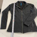 Kuhl  Zuri Full Zip Sweater Jacket Wool Blend‎ Gray Size Small Photo 7