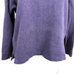 Polo Ralph Lauren Women’s Purple Quarter Zip Sweater Size Large Photo 3