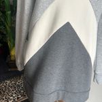 Talbots T  Chevron Colorblock Mock Neck Sweater Size Small Photo 4