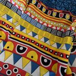 Gypsie Blu kaftan swim cover up one size large xl medium blue dancing beach Orange Photo 8