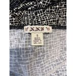 XX3 Dress Womens Small Black White Geometric Halter Empire Cocktail Y2K Sexy Photo 8