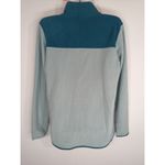 The North Face TKA Glacier 1/4 Zip Pullover Teal & Gray Sweater Women's Large Photo 3