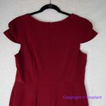 Adrianna Papell New! dark red / maroon short sleeve jumpsuit, size 14 Photo 12
