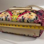 Henri Bendel floral kaleidoscope saffiano leather satchel crossbody bag Photo 12