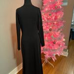 NA-KD  Draped Maxi Dress Black Size Large.  Photo 3
