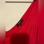 Quince 100% Organic Cotton Gauze Tiered Maxi Dress Wild Cherry Size L Red Size L Photo 7