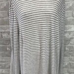 Treasure & Bond  Heather Gray Striped Top Photo 0