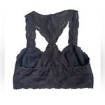 Free People  Charcoal Lace Bralette Photo 1
