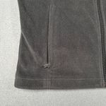 Columbia  Womens L Benton Springs Gray Fleece Full Zip Jacket Long Sleeve Pockets Photo 1